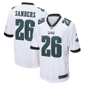 Philadelphia Eagles Miles Sanders Game Vapor  White