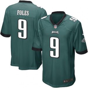 Philadelphia Eagles Nick Foles Game  Midnight Green