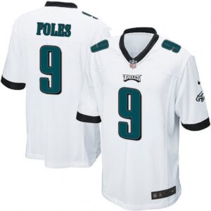 Philadelphia Eagles Nick Foles Game  White
