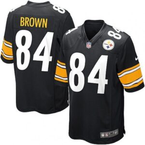 Pittsburgh Steelers Antonio Brown Game  Black