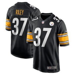 Pittsburgh Steelers Elijah Riley Black Game Player s