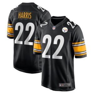 Pittsburgh Steelers Najee Harris Game  Black