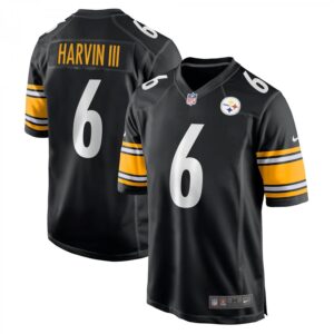 Pressley Harvin III Black Pittsburgh Steelers Game