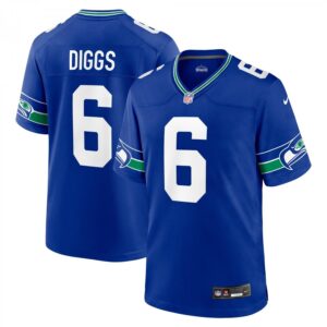 Quandre Diggs Seattle Seahawks Throwback Player Game  - Royal