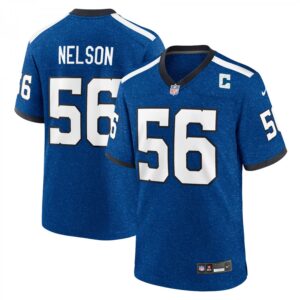 Quenton Nelson Indianapolis Colts Indiana Nights Alternate Game  - Royal