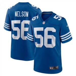 Quenton Nelson Royal Indianapolis Colts Alternate Game