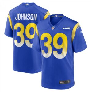 Quindell Johnson Royal Los Angeles Rams Home Game