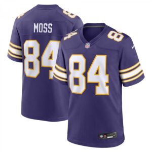 Randy Moss Minnesota Vikings Classic Retired Player Game  - Purple