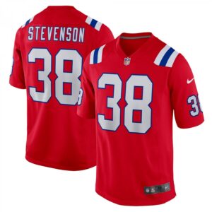 Rhamondre Stevenson Red New England Patriots Alternate Game Player