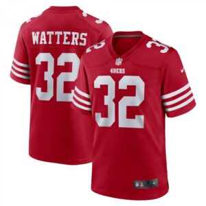 Ricky Watters Scarlet San Francisco 49ers Retired Player Game