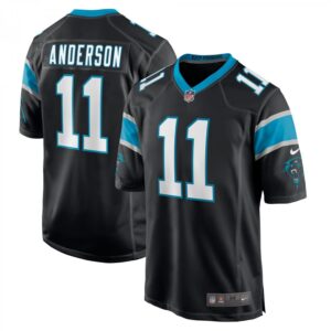 Robby Anderson Carolina Panthers Game  - Black