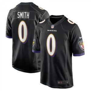 Roquan Smith Black Baltimore Ravens Team Game