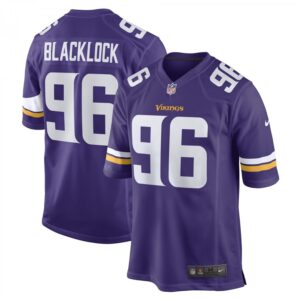 Ross Blacklock Purple Minnesota Vikings Game Player