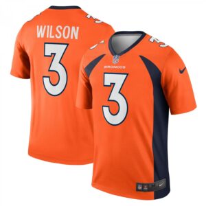 Russell Wilson Denver Broncos Legend  - Orange