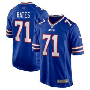 Ryan Bates Royal Buffalo Bills Game Player