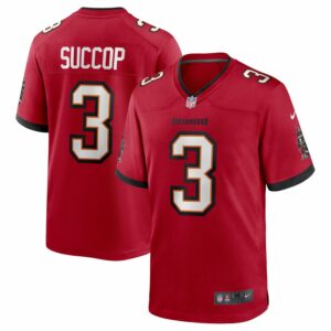 Ryan Succop Red Tampa Bay Buccaneers Team Game