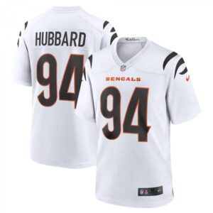 Sam Hubbard White Cincinnati Bengals Game