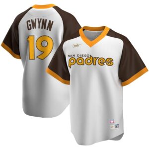 San Diego Padres Tony Gwynn White Home Cooperstown Collection Player