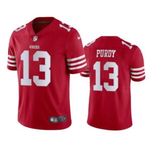 San Francisco 49ers Brock Purdy Vapor  - Scarlet
