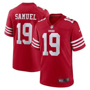 San Francisco 49ers Deebo Samuel Player Game  Scarlet