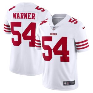 San Francisco 49ers Fred Warner Vapor Limited  White