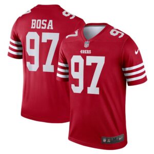 San Francisco 49ers Nick Bosa Legend  Scarlet
