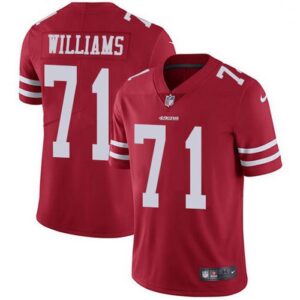 San Francisco 49ers Trent Williams Vapor  - Scarlet