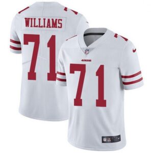 San Francisco 49ers Trent Williams Vapor  - White
