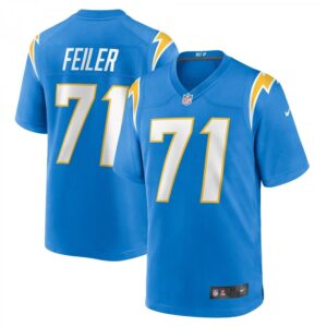 Matt Feiler Powder Blue Los Angeles Chargers Game Player