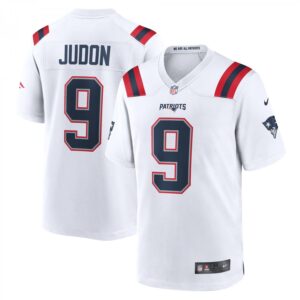 Matthew Judon New England Patriots Game  - White