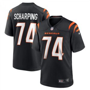 Max Scharping Black Cincinnati Bengals Game Player