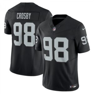 Maxx Crosby Las Vegas Raiders Vapor F.U.S.E. Limited  - Black