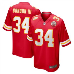 Melvin Gordon III Red Kansas City Chiefs Home Game Player
