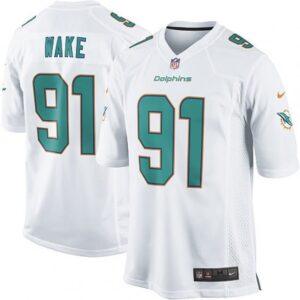Miami Dolphins Cameron Wake Game  White