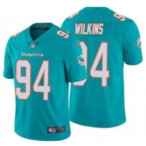 Miami Dolphins Christian Wilkins Vapor  - Aqua