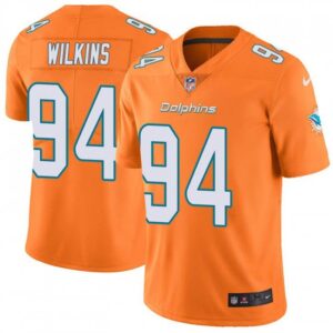 Miami Dolphins Christian Wilkins Vapor  - Orange