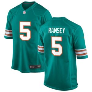 Miami Dolphins Jalen Ramsey Game  - Green
