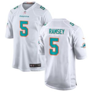 Miami Dolphins Jalen Ramsey Game  - White