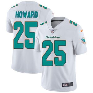 Miami Dolphins Xavien Howard Vapor  - White