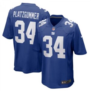 Sandro Platzgummer Royal New York Giants Game Player