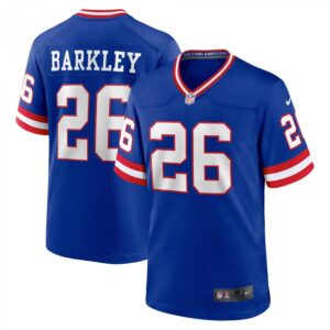 Saquon Barkley New York Giants Classic Player Game  - Royal