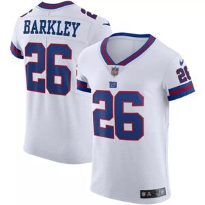 Saquon Barkley New York Giants Stitched  White