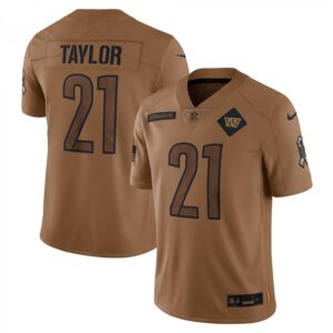 Sean Taylor Washington Commanders 2023 Salute To Service Retired Player Limited  - Brown