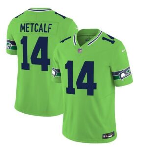 Seattle Seahawks DK Metcalf 2023 F.U.S.E. Green Limited Stitched