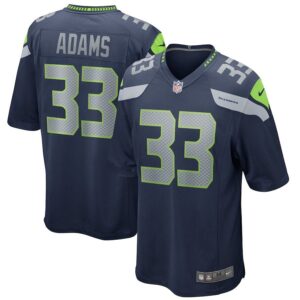 Seattle Seahawks Jamal Adams Game Vapor  Black