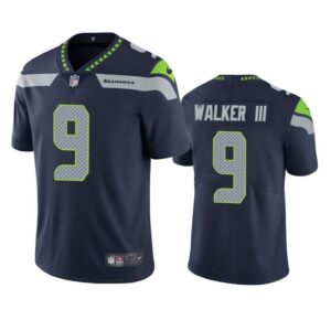 Seattle Seahawks Kenneth Walker III Vapor  - Navy