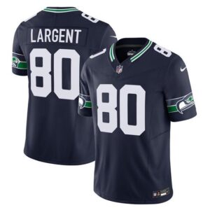 Seattle Seahawks Steve Largent 2023 F.U.S.E. Navy Limited Stitched