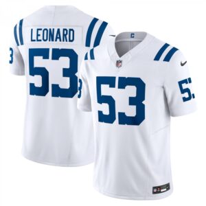 Shaquille Leonard Indianapolis Colts Vapor F.U.S.E. Limited  - White
