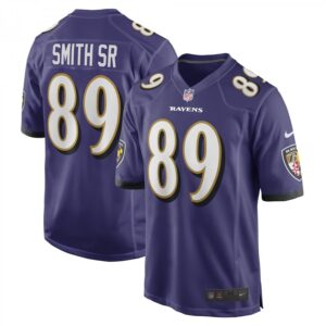 Steve Smith Sr. Purple Baltimore Ravens Retired Player Game