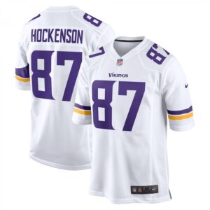 T.J. Hockenson Minnesota Vikings Game Player  - White